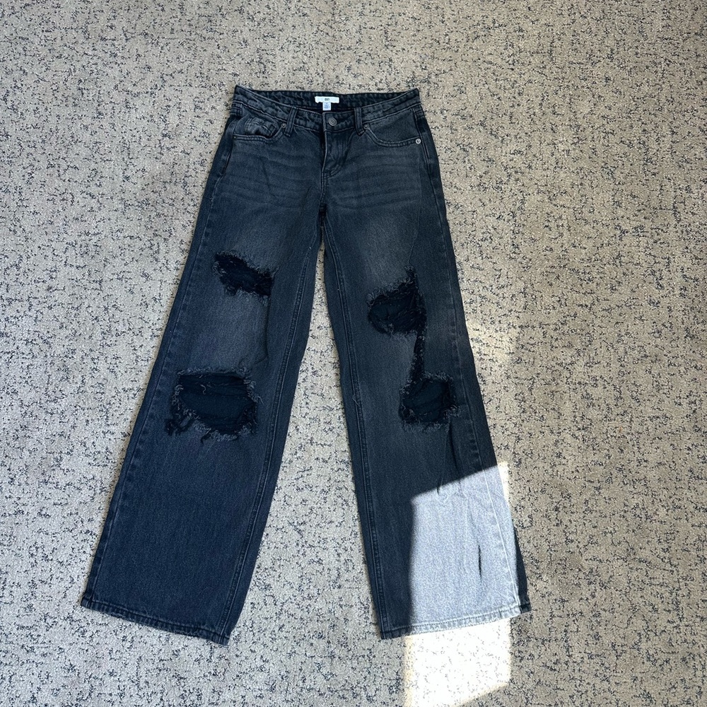 25 cute black ripped jeans